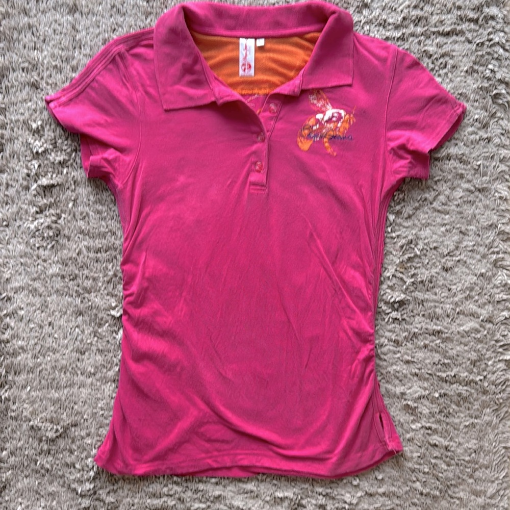 Women’s Large Pepe Jeans of London Pink Polo